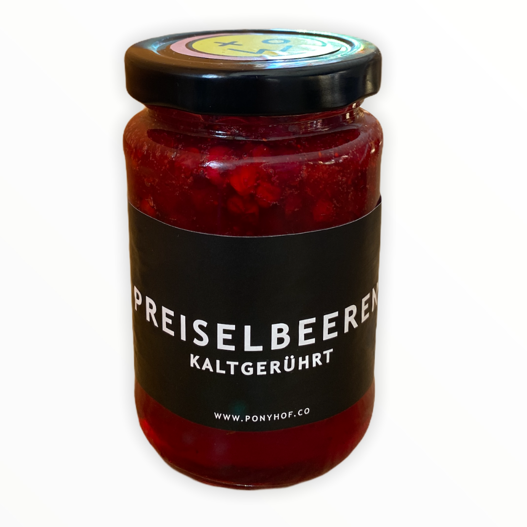 KALT GERÜHRTE PREISELBEEREN – PONYHOF STAMMHAUS SHOP KALT GERÜHRTE PREISELBEEREN – PONYHOF STAMMHAUS SHOP